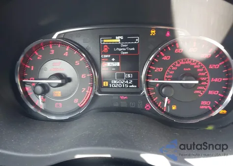 2015 Subaru Wrx Sti из США, поврежденный, VIN JF1VA2L68F9827477